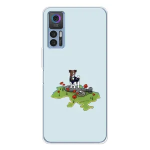 Чехлы с картинкой собаки Патрон для TCL 30 (AlphaPrint) (Сапер Пес)