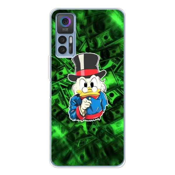 Чехол с принтом «Скрудж МакДак» для TCL 30
