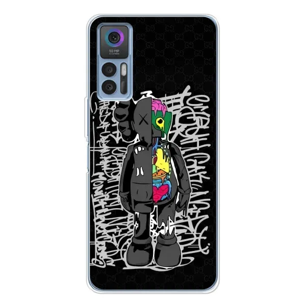 Чохол з принтом «Стиль Bearbrick» для TCL 30