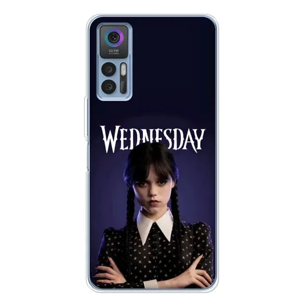 Чехол с принтом «Wednesday» для TCL 30
