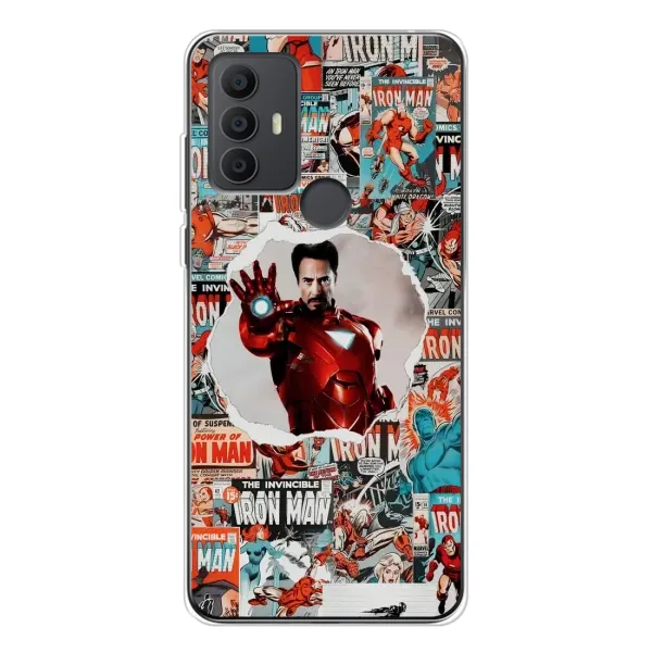 Чохол з принтом «Айронмен» для TCL 306 Чохол з принтом «Айронмен» для TCL 306