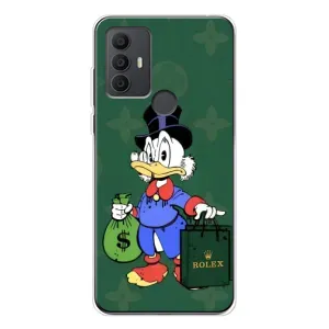 Чехлы для TCL 306 - Скрудж МакДак Louis Vuitton (PREMIUMPrint) (Богатая Утка)