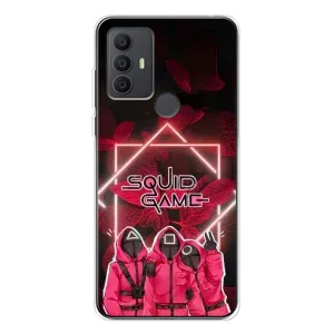 Чехол Гра в кальмара для TCL 306 (Охранники Игра кальмара)