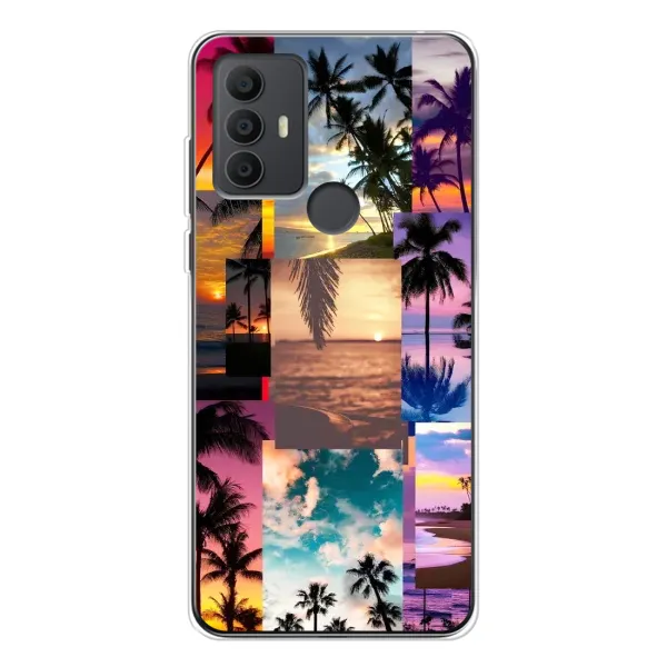 Чохол з принтом «Літня відпустка» для TCL 306