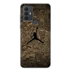 Чехлы для TCL 306 - с картинкой JORDAN (AlphaPrint) (Logo Jordan)