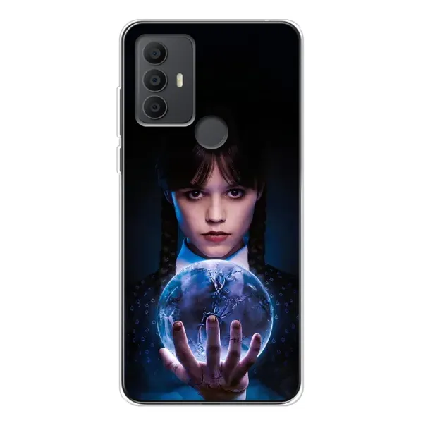 Чехол с принтом «Магическая сфера Уэнздей» для TCL 306 Чехол с принтом «Магическая сфера Уэнздей» для TCL 306