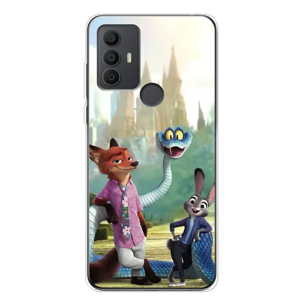 Чехол с принтом «Герои мультфильма Зверополис» для TCL 306