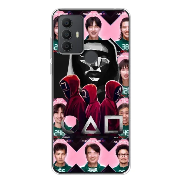 Чехол с принтом «Участники Игра кальмара» для TCL 306