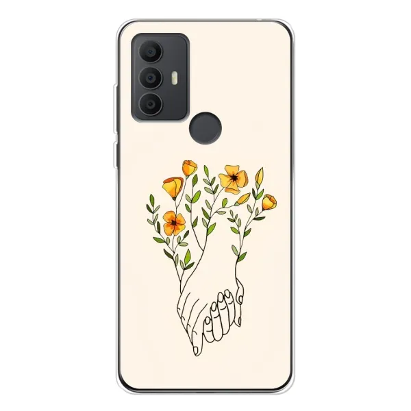 Чехол с принтом «Руки любви» для TCL 306 Чехол с принтом «Руки любви» для TCL 306