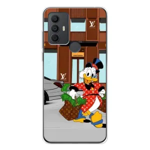 Чехлы для TCL 306 - Скрудж МакДак Louis Vuitton (PREMIUMPrint) (Скрудж ЛВ)
