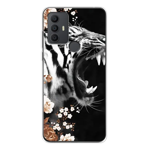 Чехол с принтом «Стильный ТИГР» для TCL 306