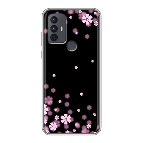 Чехол с принтом «Цветочки маленькие» для TCL 30E