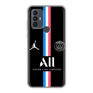 Чохли PSG для TCL 30E (AlphaPrint) (футболка ПСЖ)