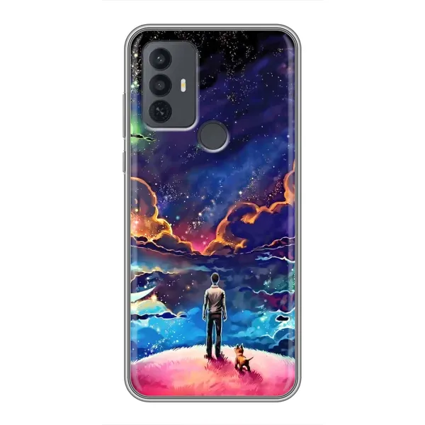 Чехол с принтом «Галактический вид» для TCL 30E