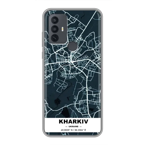 Чехол с принтом «Харьков» для TCL 30E