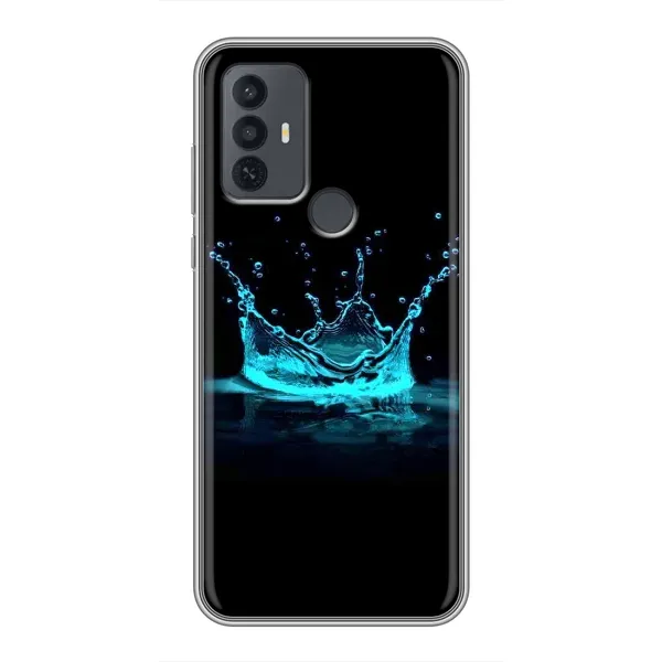 Чохол з принтом «Крапля корони» для TCL 30E