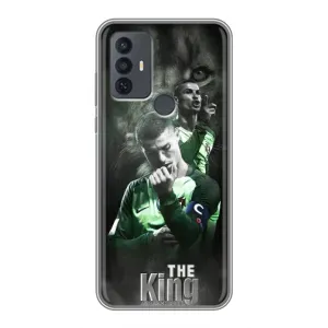Чехол Криштиану Роналду для TCL 30E (AlphaPrint) (Криштиано Лев)