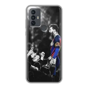 Чехлы Месси для TCL 30E (AlphaPrint) (Lionel Messi)