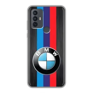Чехол для 30Е - с принтом БМВ (AlphaPrint) (Лого BMW)