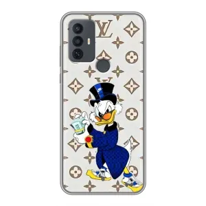 Чехлы для TCL 30E - Скрудж МакДак Louis Vuitton (PREMIUMPrint) (Макдак на стиле)