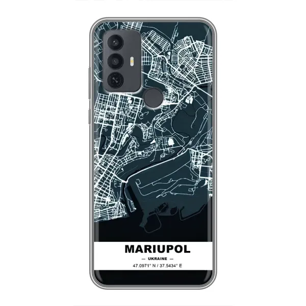 Чехол с принтом «Мариуполь» для TCL 30E