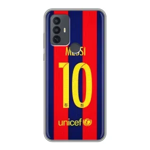 Чехлы Месси для TCL 30E (AlphaPrint) (Messi Barca 10)