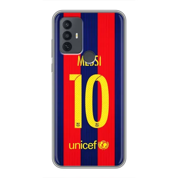 Чехол с принтом «Messi Barca 10» для TCL 30E