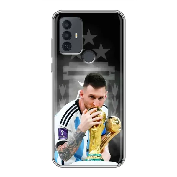 Чехол с принтом «Месси Чемпион» для TCL 30E