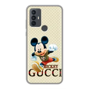 Чехол Disney Mouse TCL 30E (PREMIUMPrint) (Mikki Gucci)