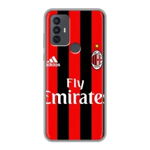 Чохли для TCL 30E (VPrint) - Футбольні клуби (Milan)