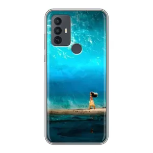 Чехол с мультфильмом Моана TCL 30E (Океан Моана)