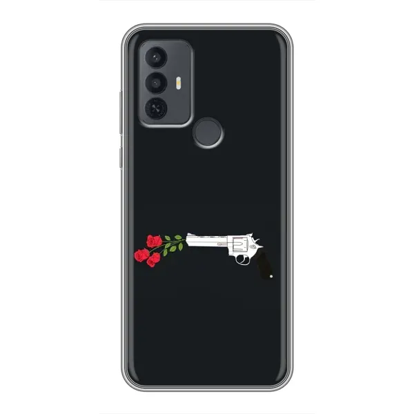 Чехол с принтом «Неожиданные цветы» для TCL 30E