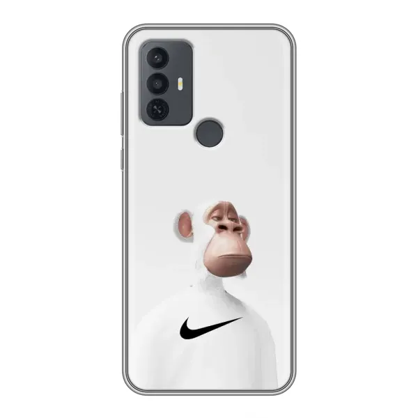 Чехол с принтом «обезьяна NFT Nike» для TCL 30E