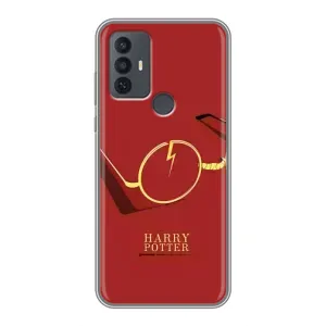 Чехлы с Гарри Поттером для TCL 30E (AlphaPrint) (очки Гарри)