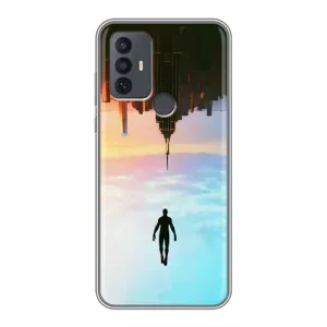 Чохол з людиною павуком для TCL 30E - (AlphaPrint) (Людина павук)