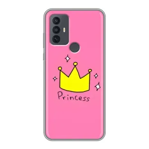 Чехол с картинкой (Стильные) для 30Е - (AlphaPrint) (Princess)