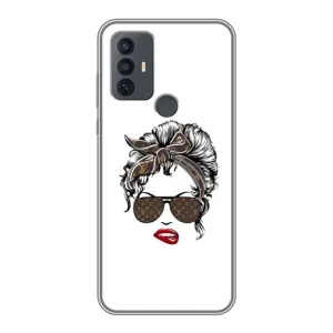 Чехлы Луи Витон для TCL 30E (AlphaPrint - LOUIS VUITTON) (стильная с луи витон)