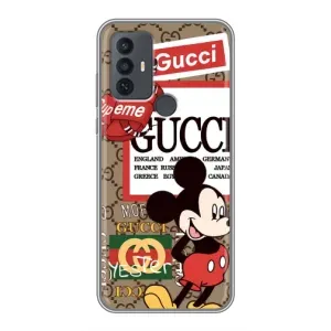 Чехол Disney Mouse TCL 30E (PREMIUMPrint) (Стильный Микки)