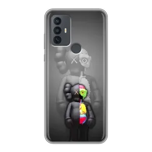 Чехлы для TCL 30E - Bearbrick Louis Vuitton (PREMIUMPrint) (Тело Bearbrick)