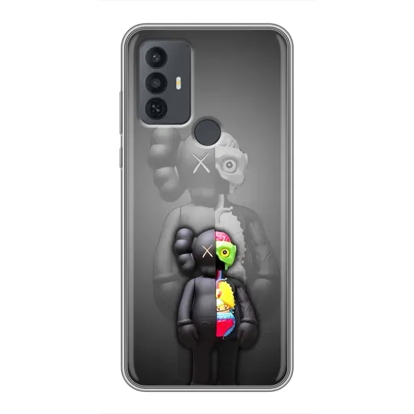 Чехол с принтом «Тело Bearbrick» для TCL 30E