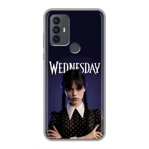 Чехол с принтом «Wednesday» для TCL 30E