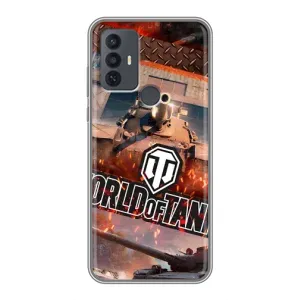 Чехлы с тематикой Киберспорт для TCL 30E (VPrint) (World of Tanks)