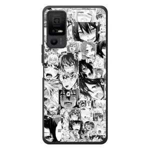 Чехол с принтом «Ahegao manga» для TCL 40 NxtPaper 5G
