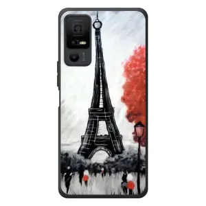 Чехол Эйфелева Башня для TCL 40 NxtPaper 5G - (AlphaPrint) (Башня в Париже)