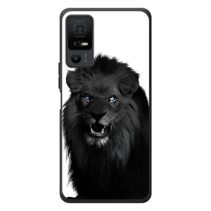 Чохли з картинкою животних TCL 40 NxtPaper 5G (Чорний ЛЕВ)