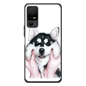 Чохли з собаками для TCL 40 NxtPaper 5G (VPrint) (Радісний Хаскі)