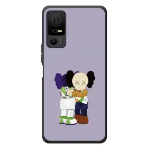 Чехлы для TCL 40 NxtPaper 5G - Bearbrick Louis Vuitton (PREMIUMPrint)