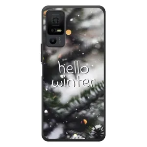 Новогодние, Праздничные Чехлы для TCL 40 NxtPaper 5G - 2024 год (Hello winter)