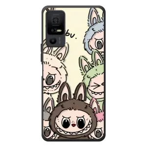Чохол з Лабубу на TCL 40 NxtPaper 5G (Золота мавпа Bored Ape)