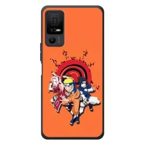 Naruto Anime Чехлы для <td>ТКЛ 40 Некст페이пер 5G </td> (AlphaPrint) (команда Наруто)